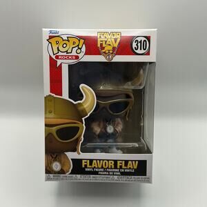 Flavor Flav #310 – Pop! Rocks Funko Pop (Excellent Box Condition)